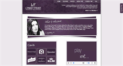 Desktop Screenshot of lynseyfrost.co.uk